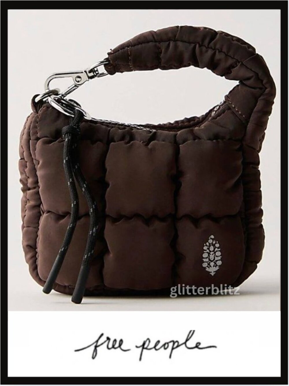 Free People Quilted Micro Pouch